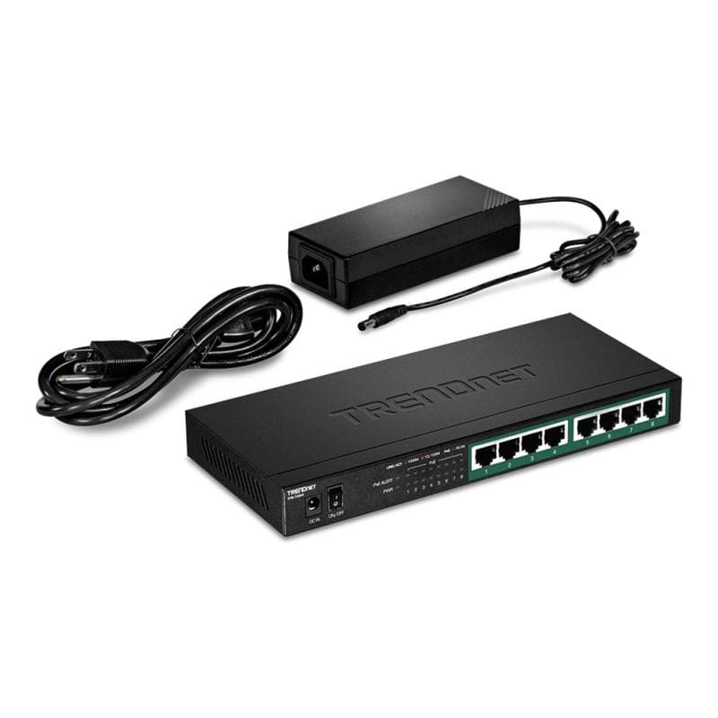 TRENDNET 8-PORT GIGABIT POE+