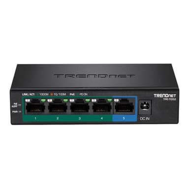 TRENDNET 5-PORT GIGABIT POE+