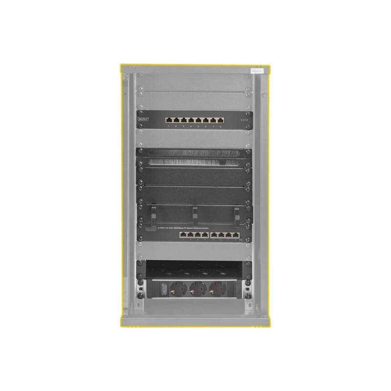 DIGITUS Netzwerk-Set 254 mm (10″)-12HE, 312x300mm (B x T)