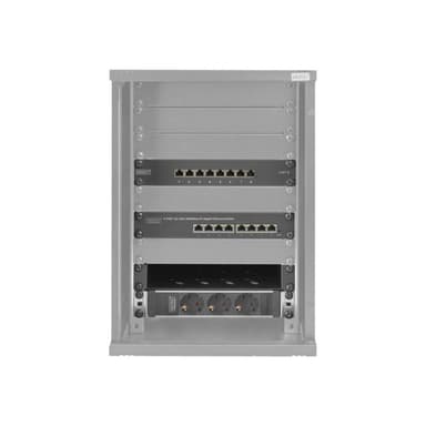 DIGITUS Netzwerk-Set 254 mm (10″)-9HE, 312x300mm (B x T)