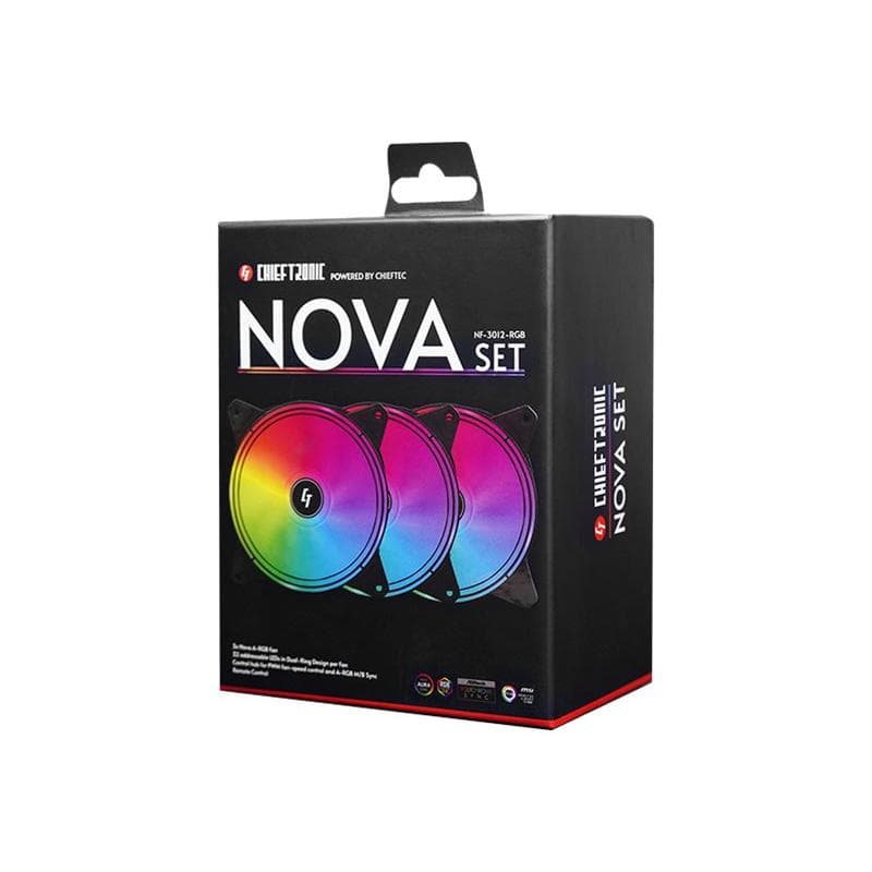 CHIEFTEC NF-3012-RGB 3er-RGB Nova | NF-3012-RGB