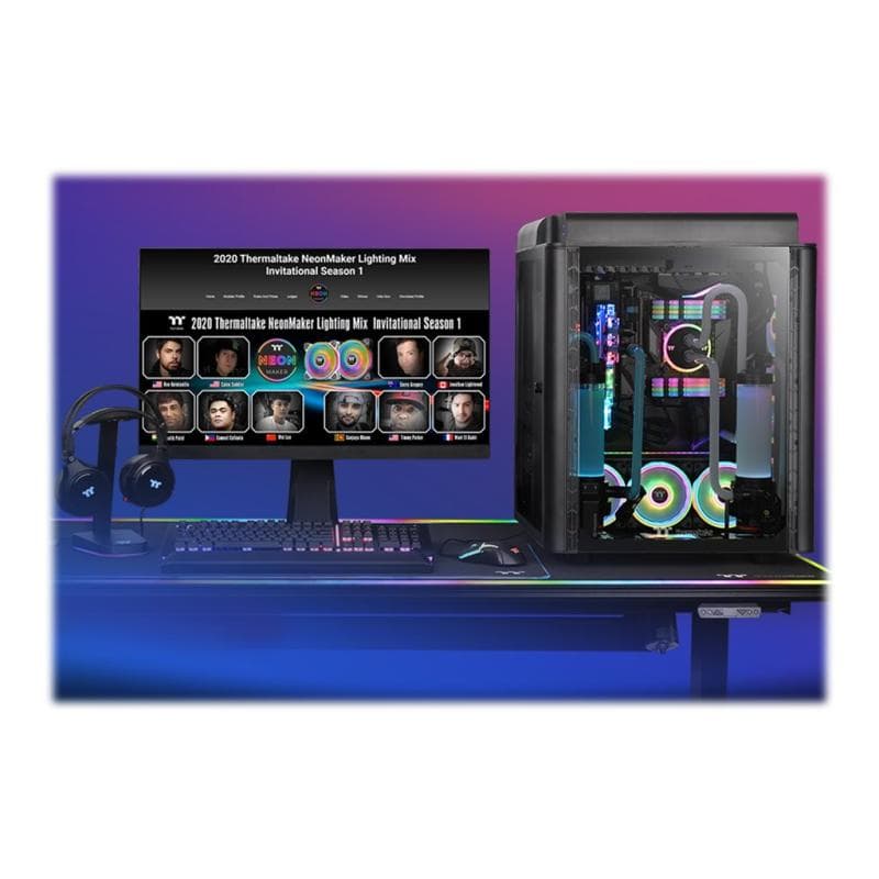 THERMALTAKE Riing Trio 12 RGB Radi. wh 120x120x25 | CL-F126-PL12SW-A