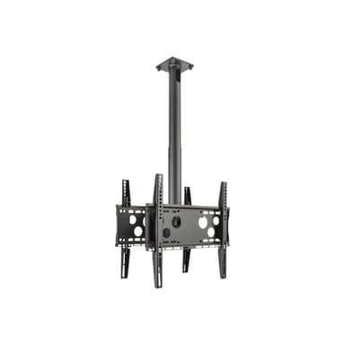 HAGOR HA DH Duo S - Deckenhalterung Back-to-Back für Bildschirme - 32-50' || max. VESA 2x400x400 ||