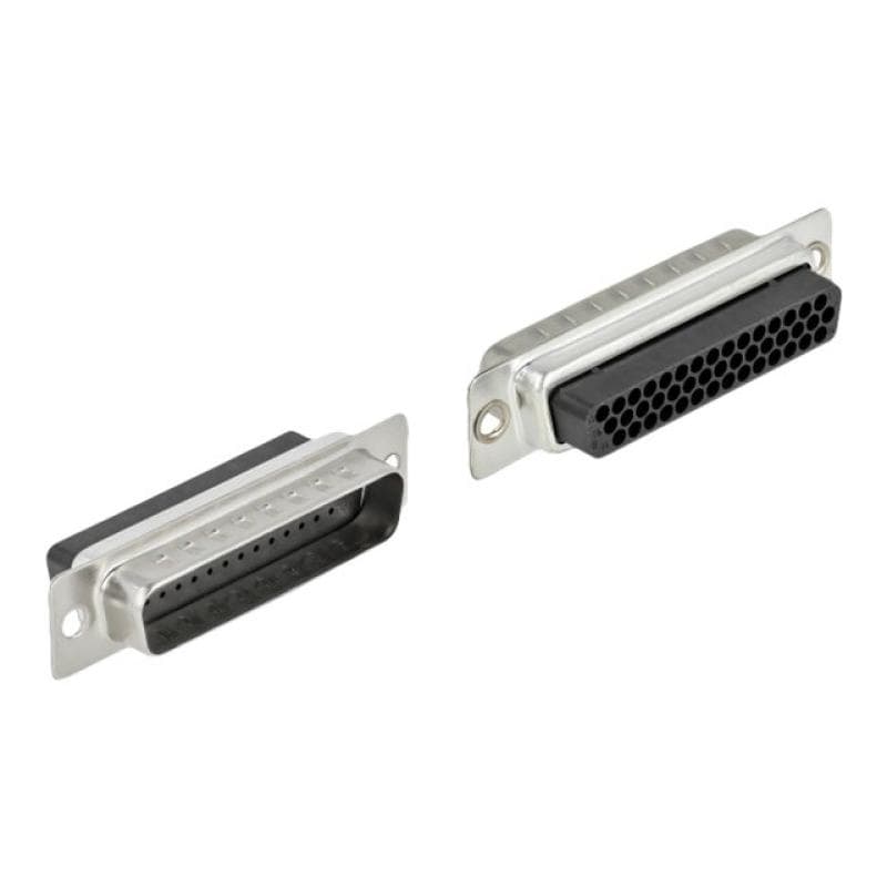 DELOCK - Netzwerkadapter - RJ-45 (W) bis DB-44 (M) - Daumenschrauben - beige (66835)