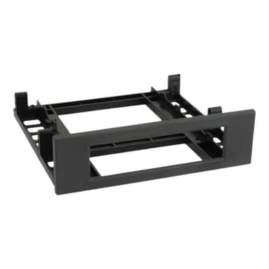 INLINE Floppy-Einbaurahmen mit Schrauben, schwarz (03700B)