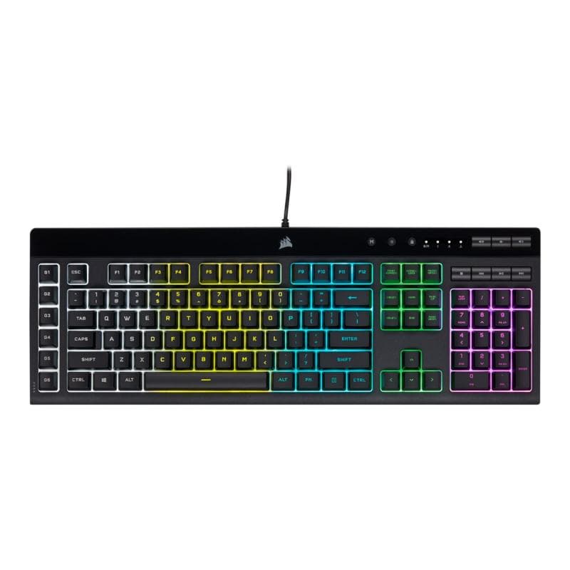 CORSAIR Gaming K55 RGB PRO - Tastatur - Hintergrundbeleuchtung - USB - Deutsch - Schwarz (CH-9226765