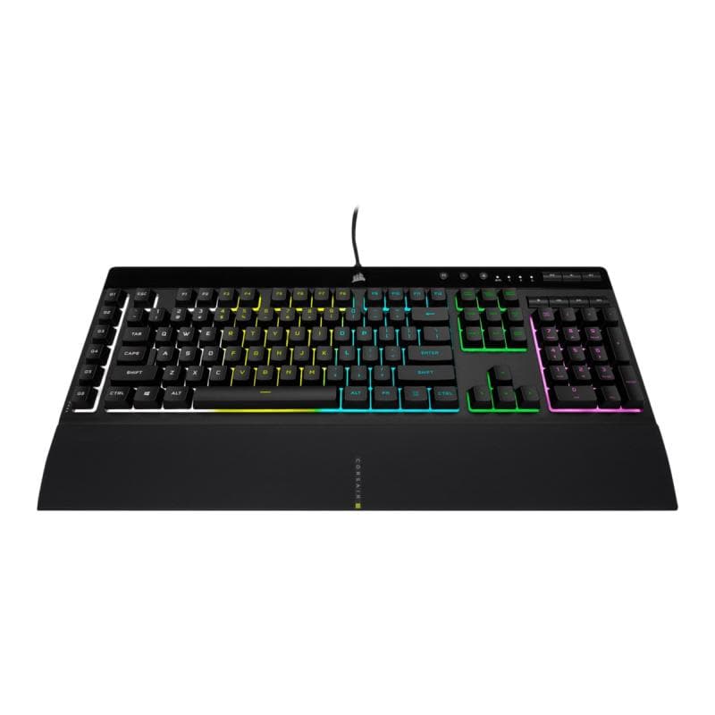 CORSAIR Gaming K55 RGB PRO - Tastatur - Hintergrundbeleuchtung - USB - Deutsch - Schwarz (CH-9226765