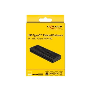 DELOCK Ext.Ge. USB-C Combo M.2 PCIe/SATA | 42004