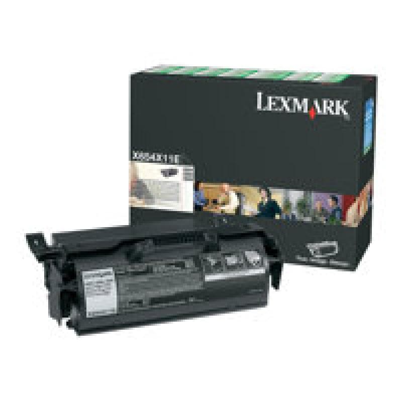 LEXMARK Schwarz Tonerpatrone LCCP, LRP