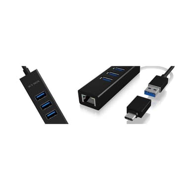 RAIDSONIC Icy Box BOX IB-HUB1419-LAN