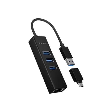 RAIDSONIC Icy Box BOX IB-HUB1419-LAN