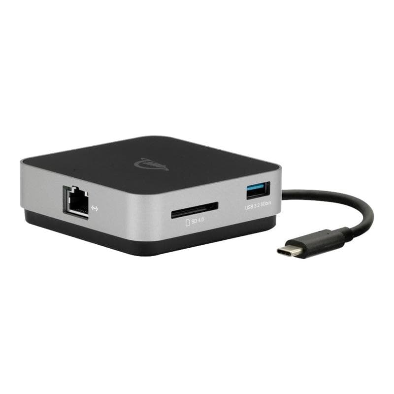 OWC USB-C Travel Dock E gy/bk | 6 Ports, 100W