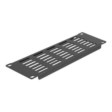 DELOCK 10? Netzwerkschrank Panel mit Lüftungsschlitzen horizontal 2 HE schwarz