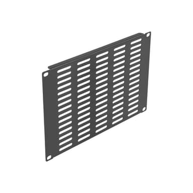 DELOCK 10? Netzwerkschrank Panel mit Lüftungsschlitzen horizontal 4 HE schwarz