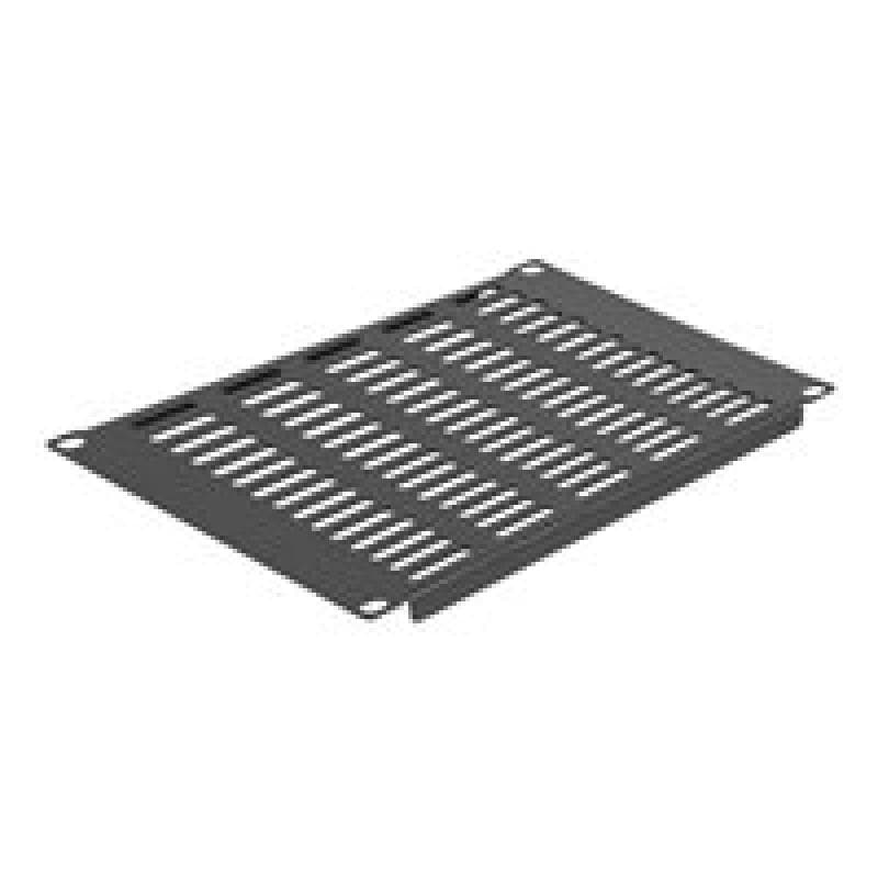 DELOCK 10? Netzwerkschrank Panel mit Lüftungsschlitzen horizontal 4 HE schwarz