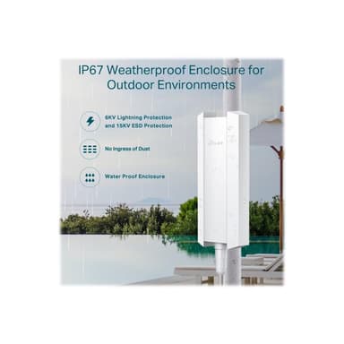 TP-LINK Omada AX1800 Indoor/Outdoor Dual-Band Wi-Fi 6 Access Point