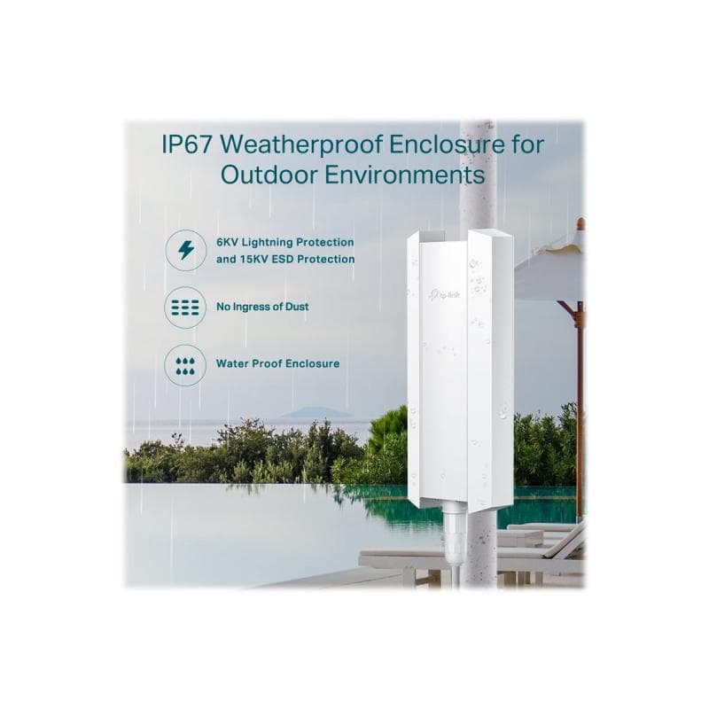 TP-LINK Omada AX1800 Indoor/Outdoor Dual-Band Wi-Fi 6 Access Point