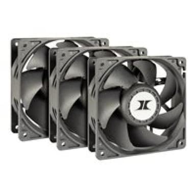 INTERTECH Inter-Tech Lüfter 120*120*38 IPC Fan Set 3xLüfter 120mm