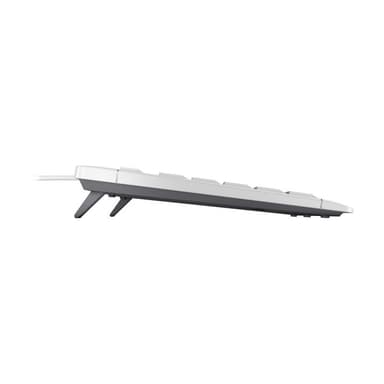 CHERRY TAS STREAM KEYBOARD TKL Corded FR-Layout grau