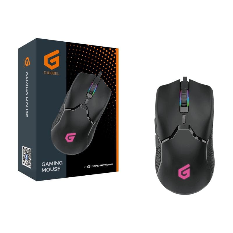 CONCEPTRONIC Gaming USB Maus, 7200 DPI, IC sensor,DJEBBEL05B