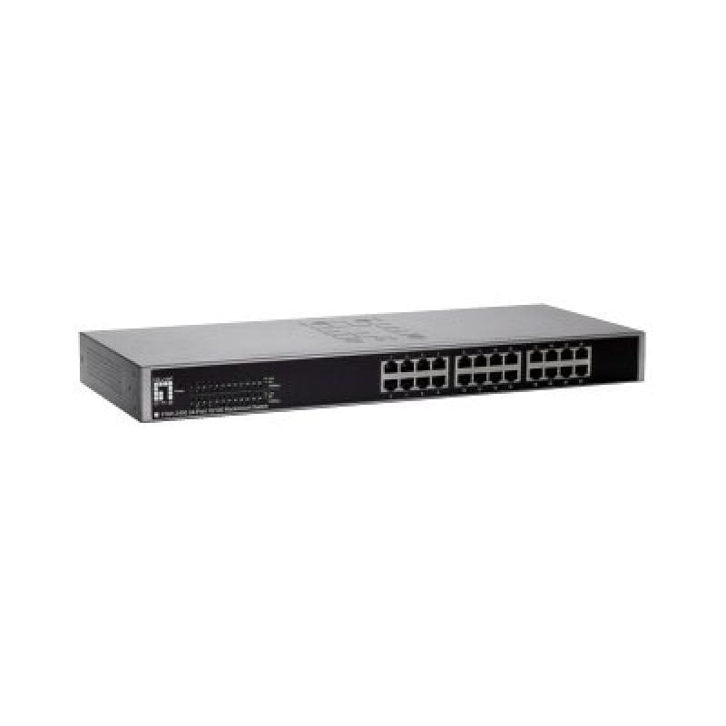 Switch 24P DT/19″ LevelOne FSW-2450 10/100