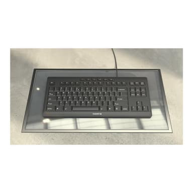CHERRY TAS STREAM KEYBOARD TKL Corded DE-Layout schwarz