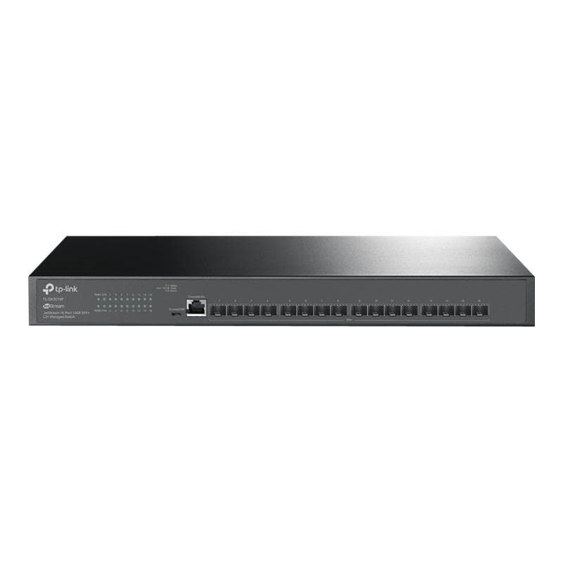 TP-LINK JetStream? 16-Port 10GE SFP+ L2+ Managed Switch