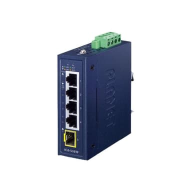PLANET TECHNOLOGY PLANET Industrial 4-Port GE Switch + Port 100/1000X SFP