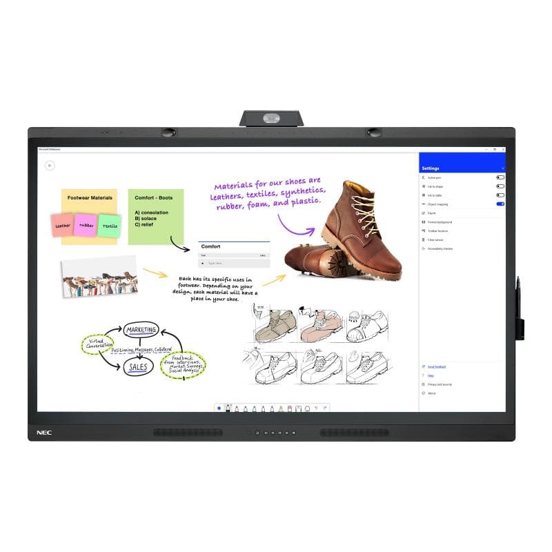 NEC WD551 Windows Collaboration Display 139,70cm (55″)