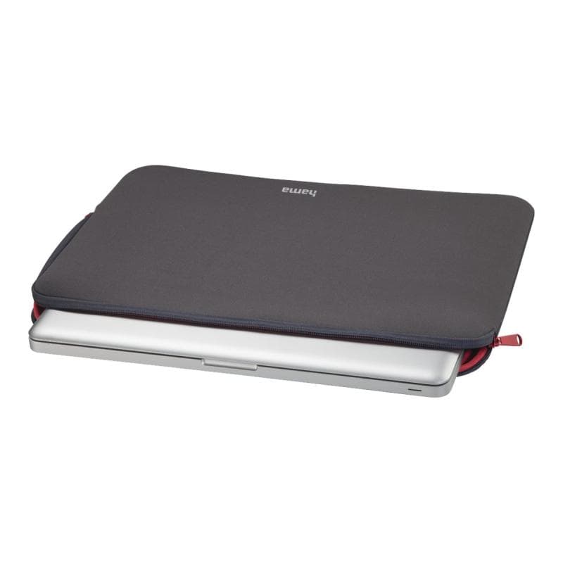 HAMA ″Neoprene″ - Notebook-Hülle - 40 cm (15.6″) - Grau, Rot