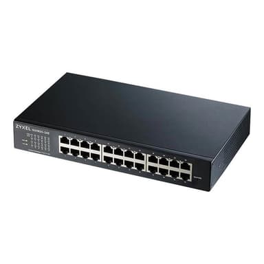 ZYXEL 24 Port GbE L2 Smart Switch, desktop, fanless V3