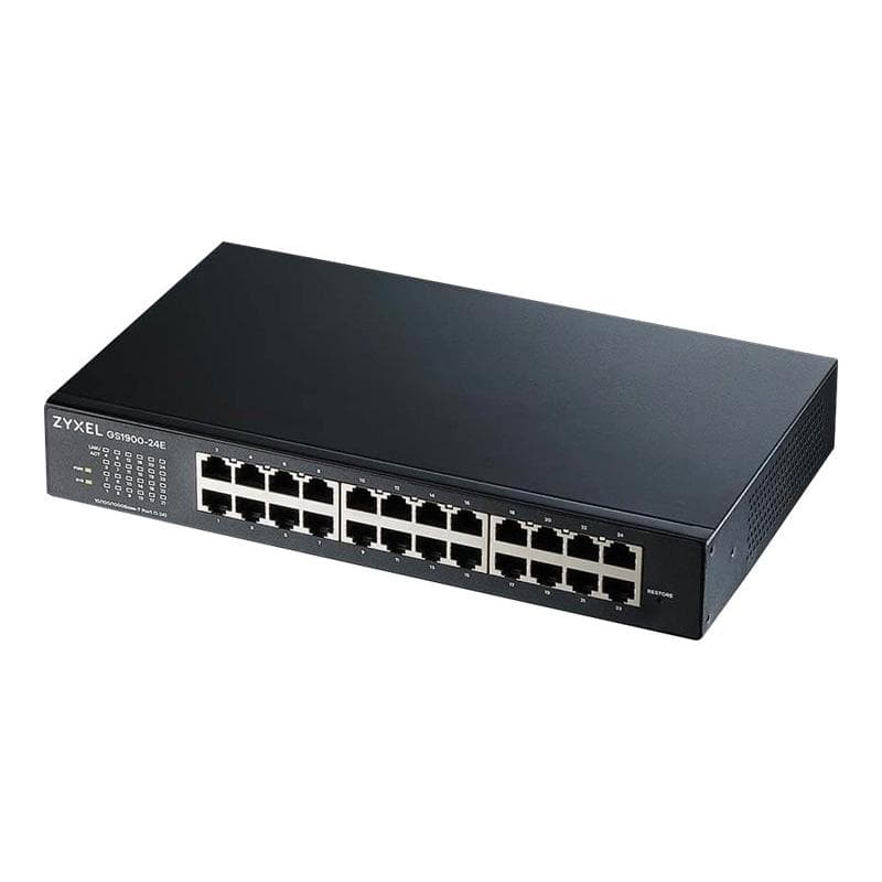 ZYXEL 24 Port GbE L2 Smart Switch, desktop, fanless V3