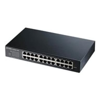 ZYXEL 24 Port GbE L2 Smart Switch, desktop, fanless V3