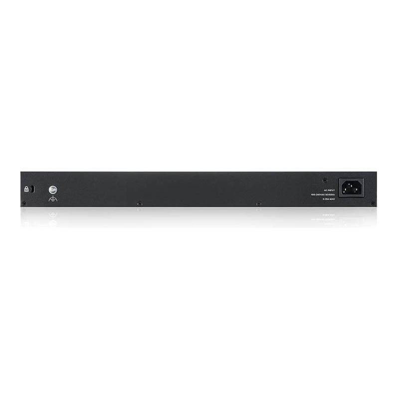 ZYXEL 24 Port GbE L2 Smart Switch, rackmount, fanless V2