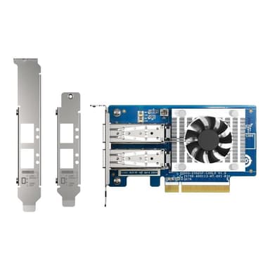 QNAP QXG-25G2SF-CX6 - Netzwerkadapter - PCIe 4.0 x8 Low-Profile - 25 Gigabit SFP28 x 2