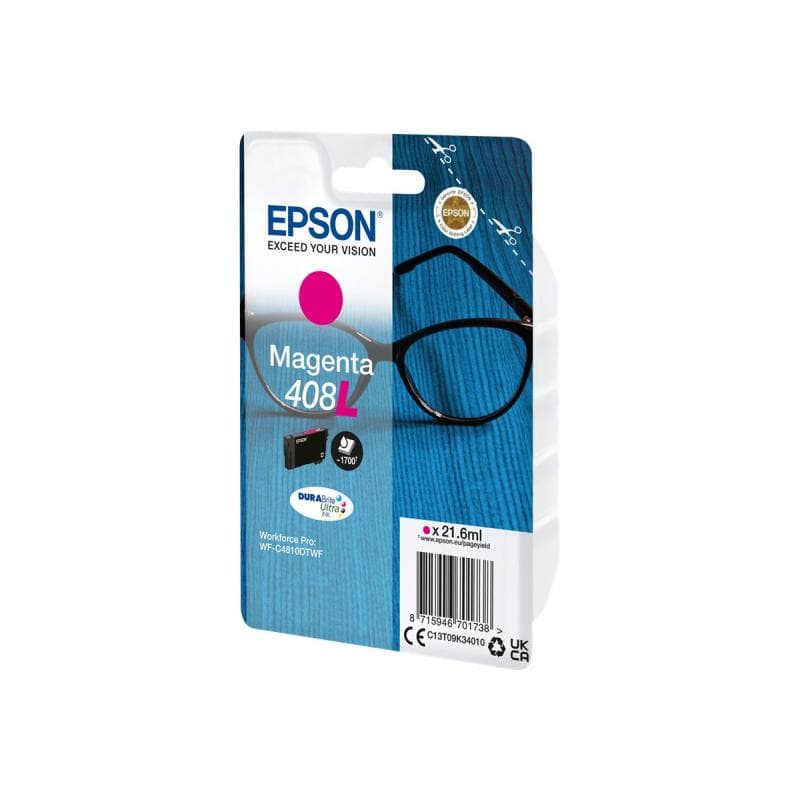 EPSON Ink/Singlepack Magenta 408L DURABrite Ul