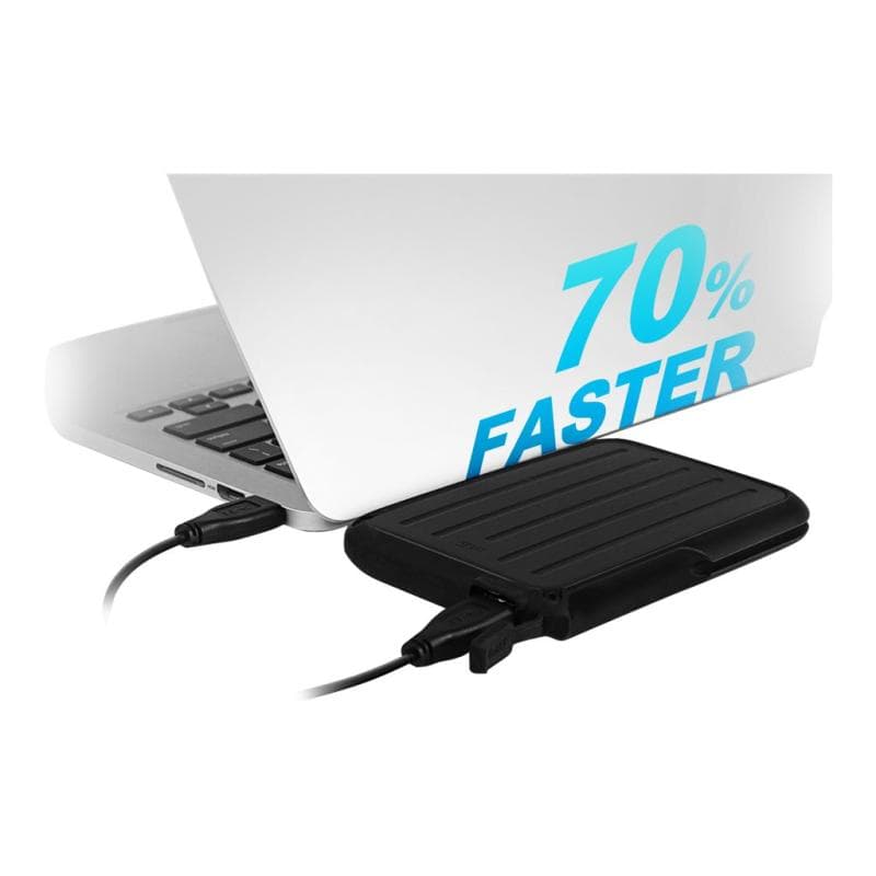 SILICON POWER A66 Shockproof Black 1TB
