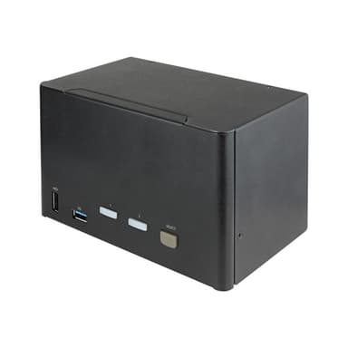 STARTECH.COM 2 Port Quad Monitor DisplayPort KVM Switch