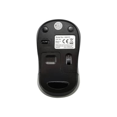 EQUIP Optische Maus kabellos rot mini