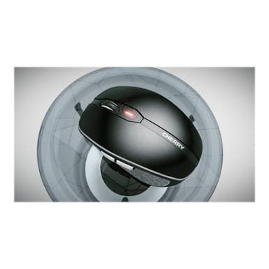 CHERRY MSM MW 8C ADVANCED Wireless schwarz