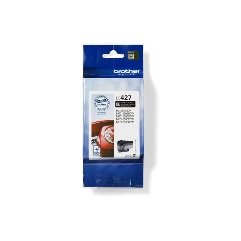 BROTHER Black Ink Cartridge - 3000 Pages