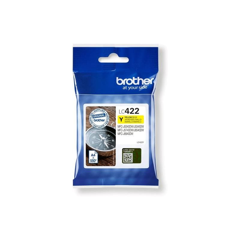 BROTHER LC422Y Ink Cartridge For BH19M/B Compatible with MFC-J5340DW MFC-J5740DW MFC-J6540DW MFC-J69