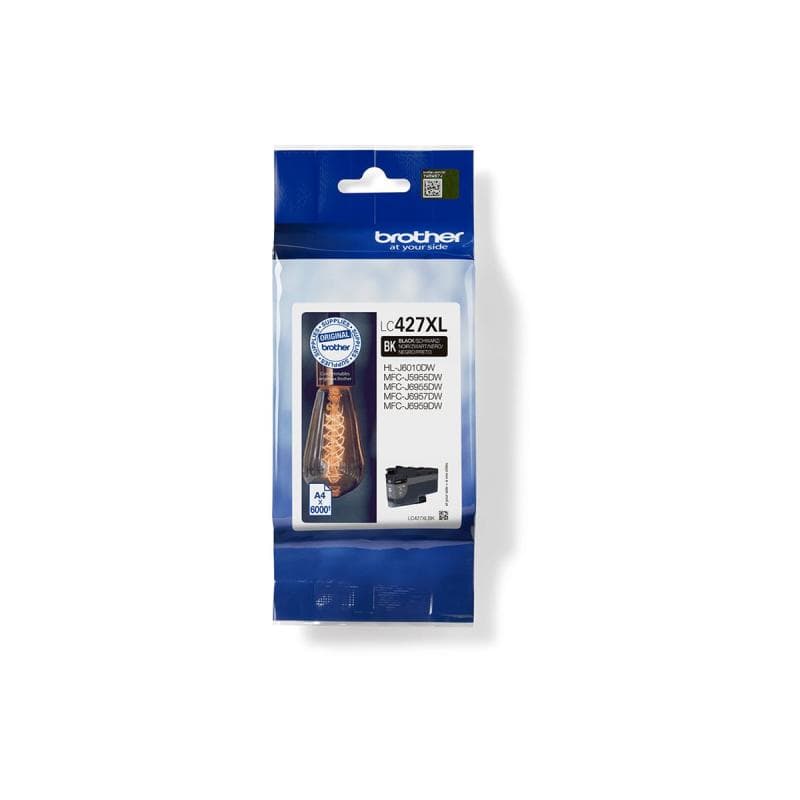 BROTHER Black Ink Cartridge - 6000 Pages