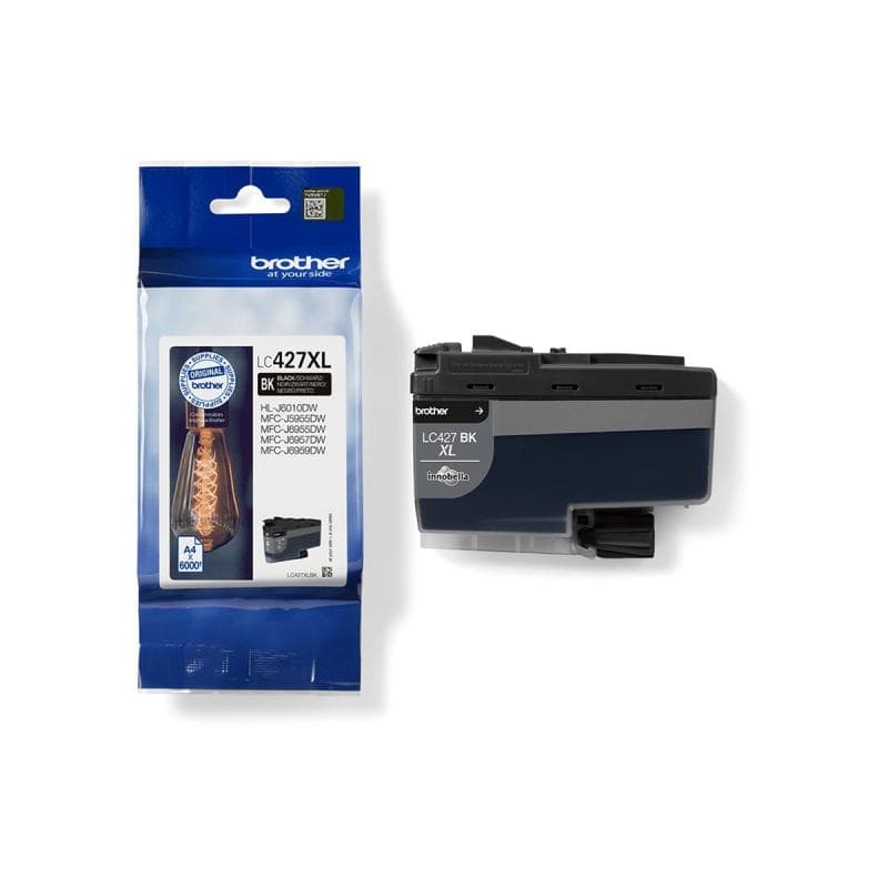 BROTHER Black Ink Cartridge - 6000 Pages