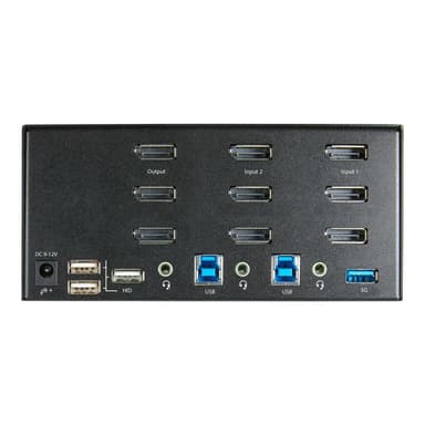 STARTECH.COM 2 PT DP KVM SWITCH