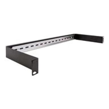 DELOCK 48,30cm (19″) Hutschienenpanel 1 HE schwarz (66883)