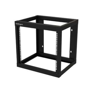 STARTECH.COM 9U 19″ Wall Mount Network Rack 17″ Deep 2 Post Open Frame for Server Room/Data/AV/IT/Co