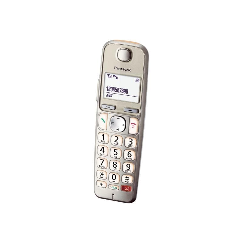 PANASONIC KX-TGE260GN DECT/GAP Schnurloses Telefon analog Anrufbeantworter, Babyphone, Freispre