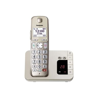 PANASONIC KX-TGE260GN DECT/GAP Schnurloses Telefon analog Anrufbeantworter, Babyphone, Freispre
