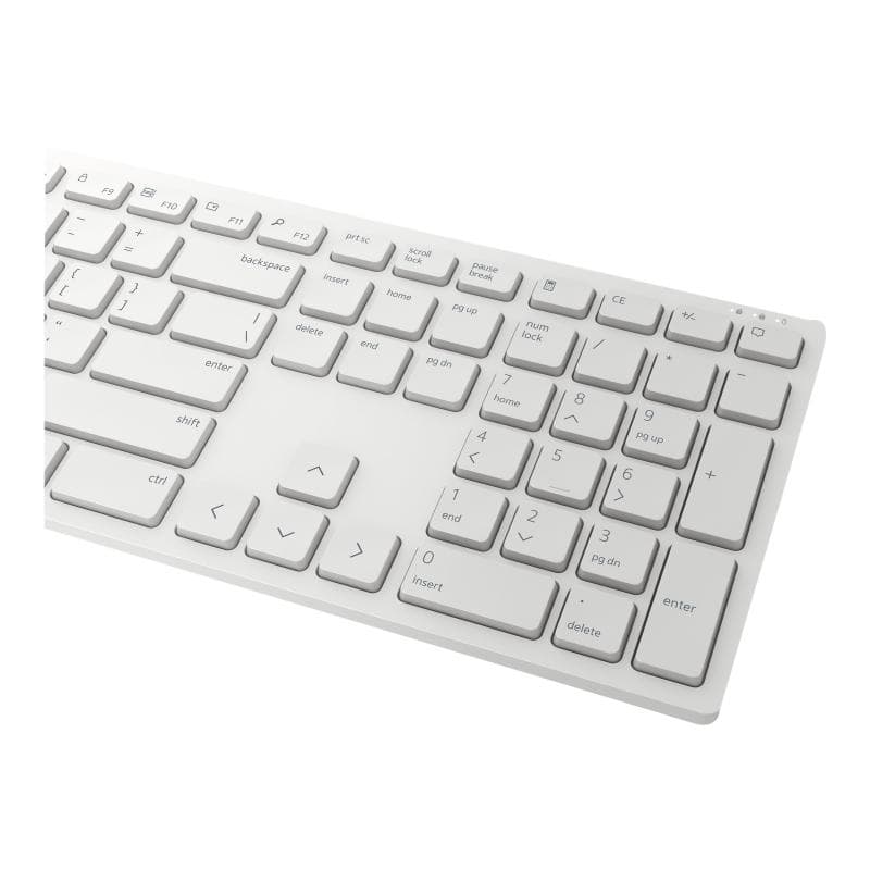 DELL Pro Wireless Keyboard and Mouse - KM5221W - German (QWERTZ) - White